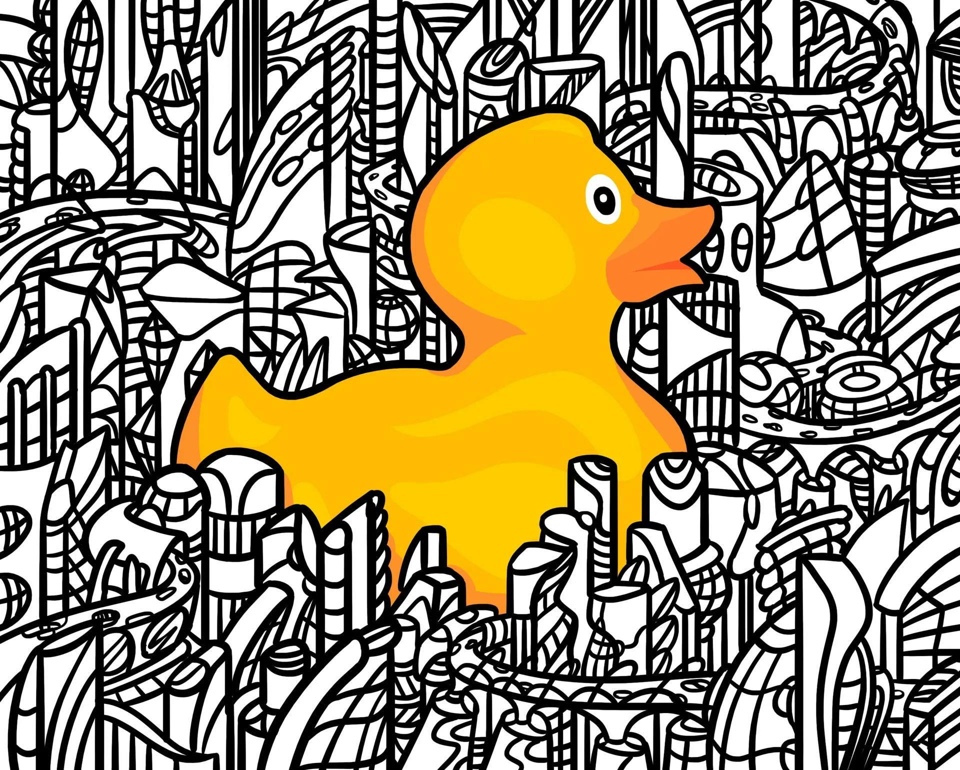 Duck in the City