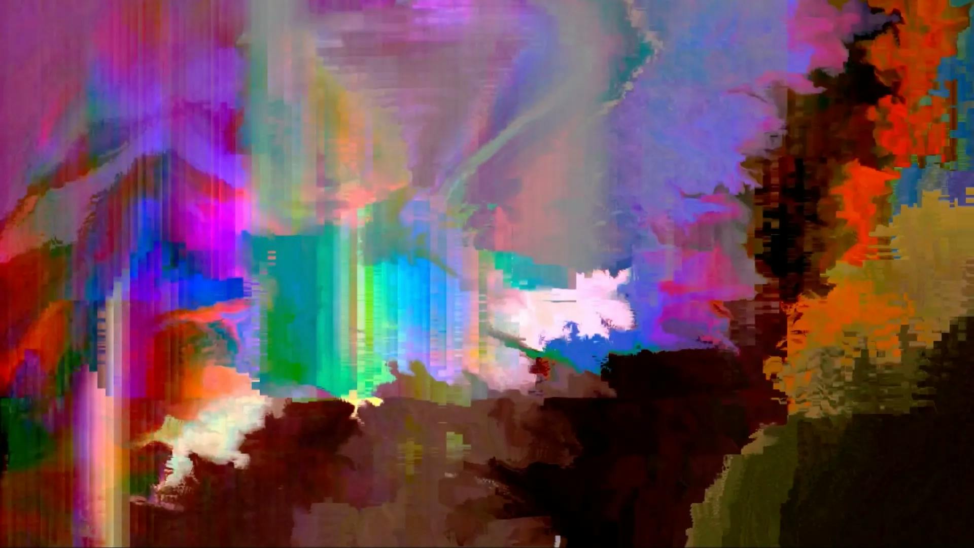 Painting Light in Glitch